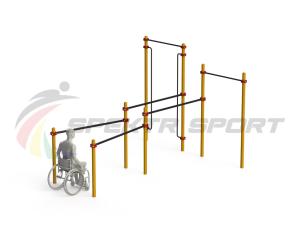 Купить Спортивный комплекс для инвалидов-колясочников WRK-D19_76mm в Сасове 
