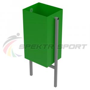 Купить Урна для мусора прямоугольная 370х250х650 мм в Сасове 