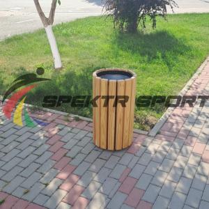 Купить Урна цилиндрическая в деревянной обрешетке лиственница в Сасове 