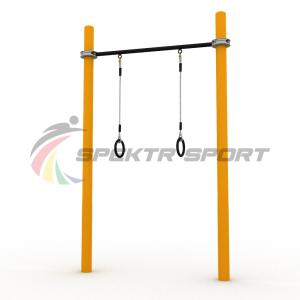 Купить Турник классический для занятий Воркаут с кольцами SP WRK-07 + Rings_76mm в Сасове 