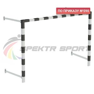 Купить Ворота мини-футбольные складные без сетки 2х3х0,5 м. (к-кт) в Сасове 