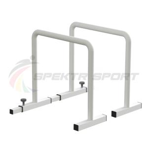Купить Брусья напольные хайлетсы Spektr Sport цв. белый в Сасове 
