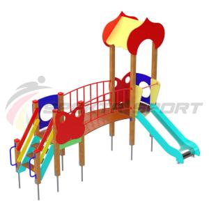 Купить Детский игровой комплекс Полянка ДИК 1603 в Сасове 