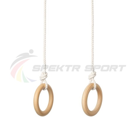 Купить Кольца гимнастические деревянные (фанера 18 мм, покрытие: эмаль, лак или пропитка) в Сасове 