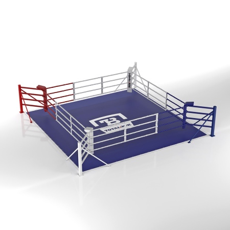 Купить Ринг боксерский напольный Totalbox на упорах 5х5м в Сасове 