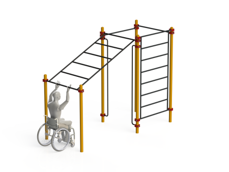 Купить Спортивный комплекс для инвалидов-колясочников WRK-D15_76mm в Сасове 