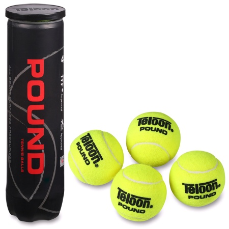 Купить Мяч для большого тенниса Teloon 828Т Р4  (4 шт) в Сасове 
